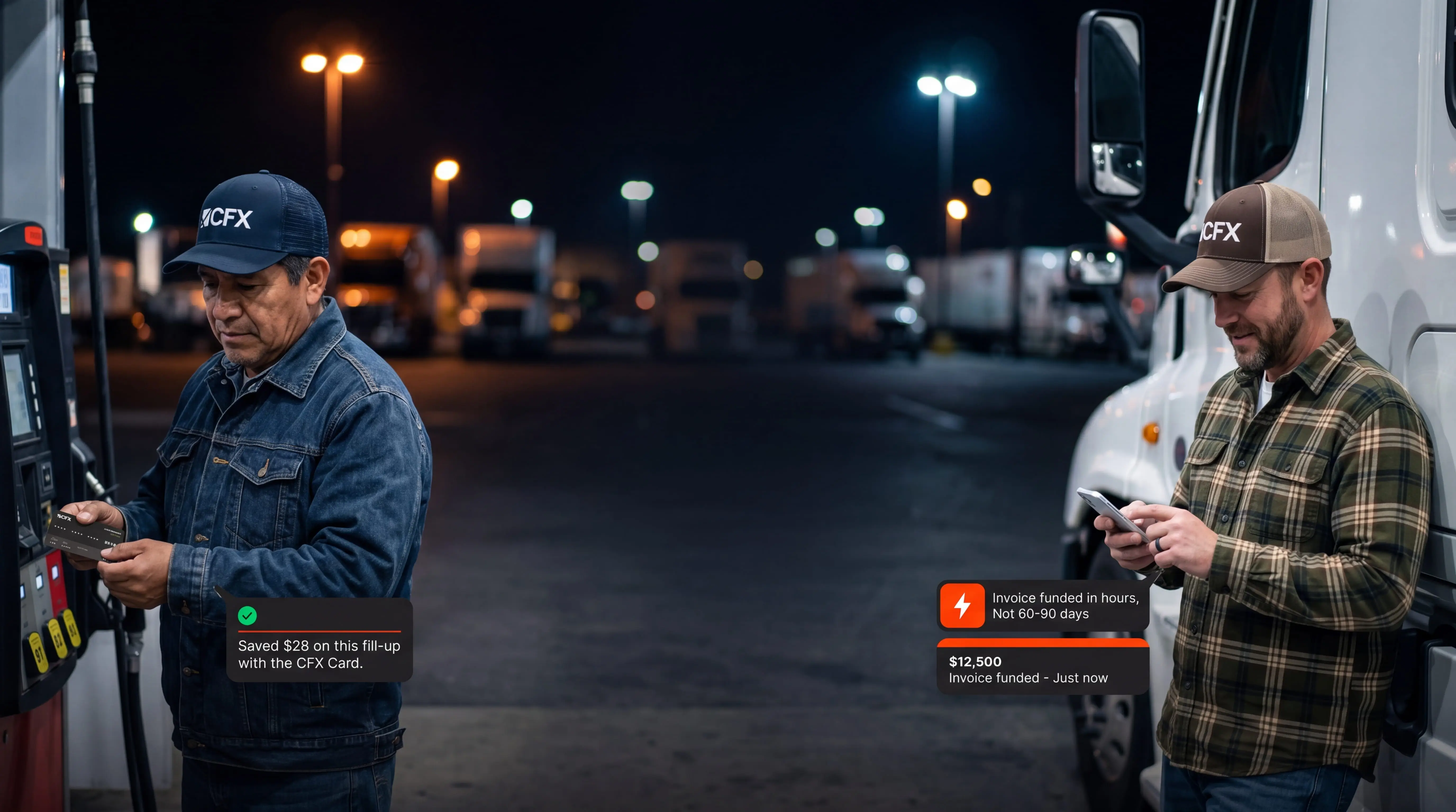 CFX Solutions — trucking factoring and fuel card services
